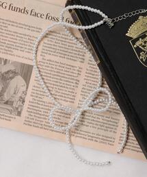 WEGO | WEGO/ビーズBIGリボンネックレス(ネックレス)