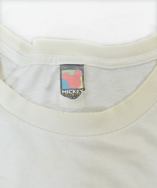 OLDMICKEY （オールドミッキー）の「【ヴィンテージ古着】90's ミッキー & ミニー 絵画風プリントTシャツ（Tシャツ/カットソー・メンズ・ホワイト・X-LARGE）」の14枚目の写真