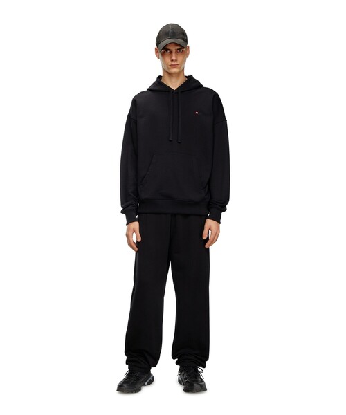 DIESEL(ディーゼル)の「メンズ スウェット パーカー(パーカー・メンズ・グレー/ブラック・XX-LARGE/XXX-LARGE/LARGE/MEDIUM/SMALL/X-LARGE/X-SMALL)」の4枚目の写真