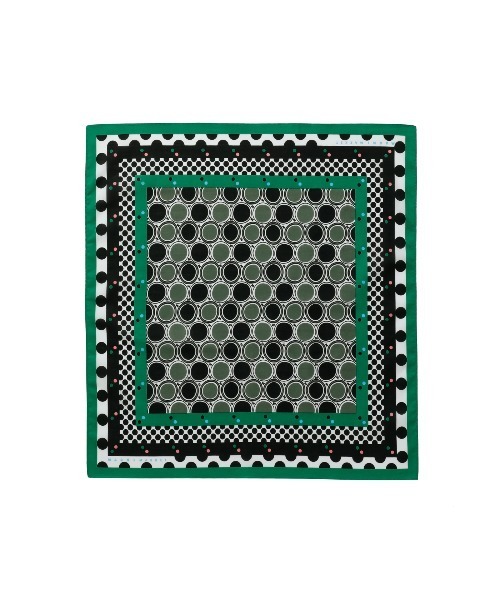 MARNI MARKET(マルニマーケット)の「バンダナ(バンダナ/スカーフ・レディース・グリーンドット・FREE)」の1枚目の写真