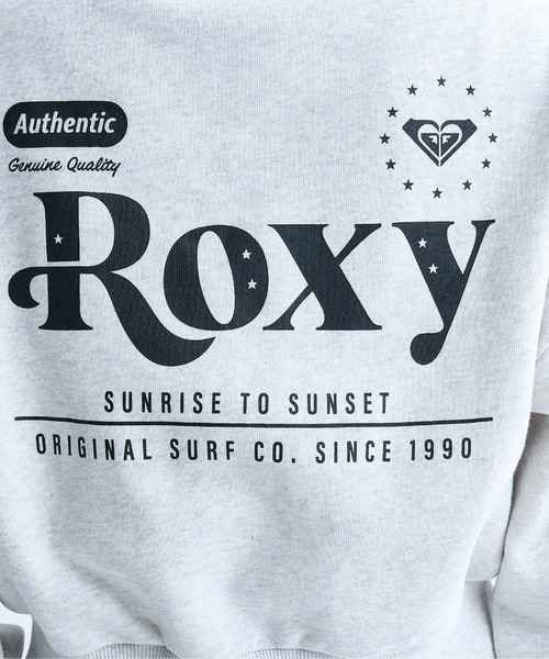 ROXY（ロキシー）の「ROXY/ロキシー ジップアップ ショート丈パーカー RZP244029（パーカー・レディース・ブラック/ヘザーグレー/ブラウン・L/M）」の11枚目の写真