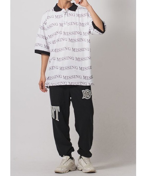 RE730（アールイーセブンサーティー）の「【RE730】ワッペン付きジョガーパンツ　ユニセックス（その他パンツ・メンズ・ブラック/アイボリー/オレンジ/ブルー・LARGE/MEDIUM/SMALL）」の6枚目の写真