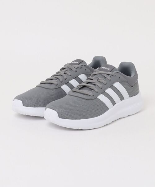 adidas(アディダス)の「《adidas》LITERACER4.0M(スニーカー・メンズ・グレー×ホワイト・28.0cm/27.5cm/27.0cm/26.5cm/26.0cm/25.5cm)」の1枚目の写真