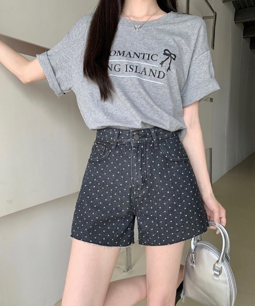 almo（アルモ）の「【LAMPOON】ハートポケットデニムショートパンツ（デニムパンツ・レディース・ブルー/ブラック/サックスブルー・SMALL/MEDIUM）」の13枚目の写真