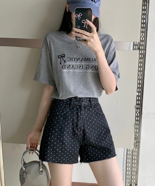 almo（アルモ）の「【LAMPOON】ハートポケットデニムショートパンツ（デニムパンツ・レディース・ブルー/ブラック/サックスブルー・SMALL/MEDIUM）」の11枚目の写真