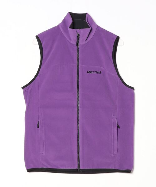 MARMOT（マーモット）の「【Marmot】Lodge Fleece Vest / ロッジフリースベスト（ベスト・メンズ・パープル/ブラック/カーキ・X-LARGE/MEDIUM/LARGE）」の20枚目の写真