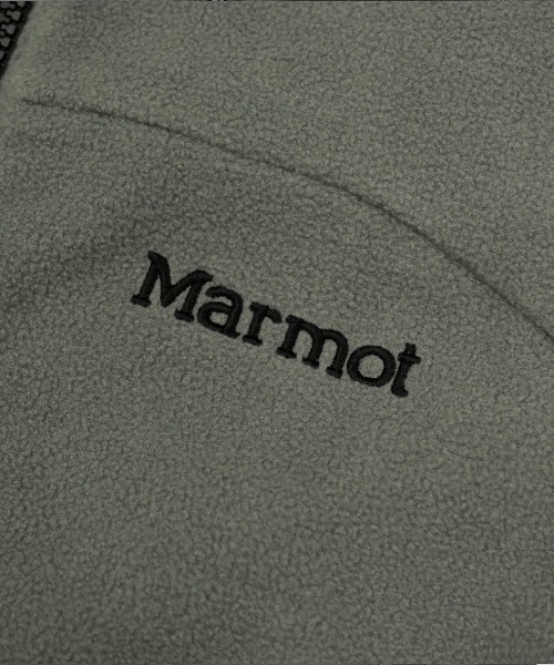 MARMOT（マーモット）の「【Marmot】Lodge Fleece Vest / ロッジフリースベスト（ベスト・メンズ・パープル/ブラック/カーキ・X-LARGE/MEDIUM/LARGE）」の8枚目の写真