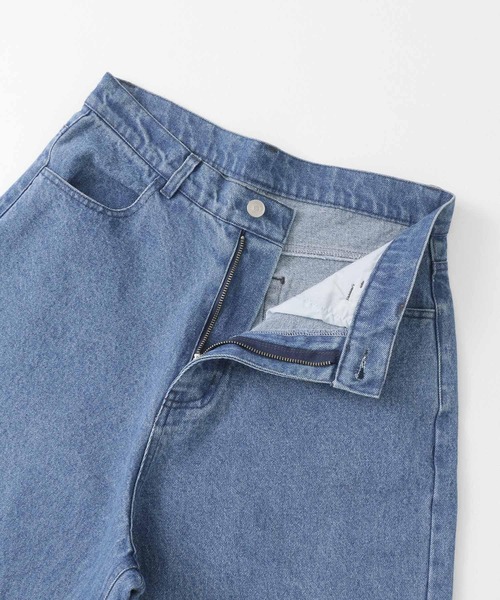 SENSE OF PLACE by URBAN RESEARCH（センスオブプレイスバイアーバンリサーチ）の「カーブデニムパンツ（デニムパンツ・メンズ・ライトインディゴブルー/ブラック・MEDIUM/LARGE）」の19枚目の写真