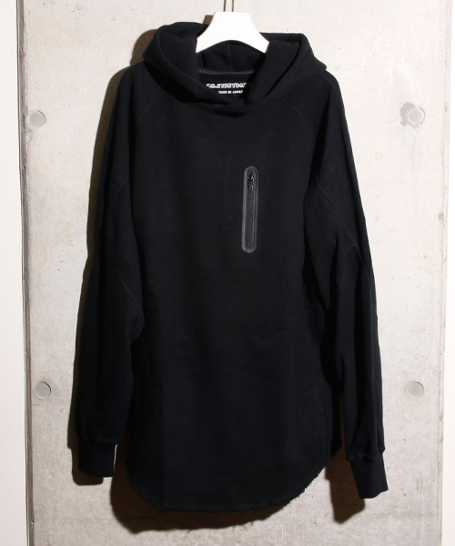 MR.EVERYDAY`S(ミスターエブリデイズ)の「MR.EVERYDAY'S ミスターエブリデイズ / L/S SWEAT PARKA ビッグシルエットスウェットパーカー(パーカー・メンズ・ホワイト/ブラック/グレー・LARGE/SMALL/MEDIUM)」の2枚目の写真