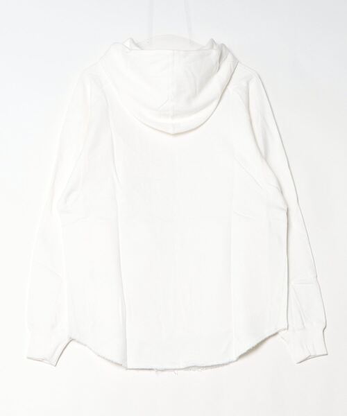 MR.EVERYDAY`S(ミスターエブリデイズ)の「MR.EVERYDAY'S ミスターエブリデイズ / L/S SWEAT PARKA ビッグシルエットスウェットパーカー(パーカー・メンズ・ホワイト/ブラック/グレー・LARGE/SMALL/MEDIUM)」の4枚目の写真