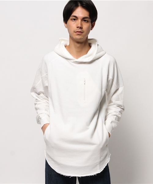 MR.EVERYDAY`S(ミスターエブリデイズ)の「MR.EVERYDAY'S ミスターエブリデイズ / L/S SWEAT PARKA ビッグシルエットスウェットパーカー(パーカー・メンズ・ホワイト/ブラック/グレー・LARGE/SMALL/MEDIUM)」の5枚目の写真