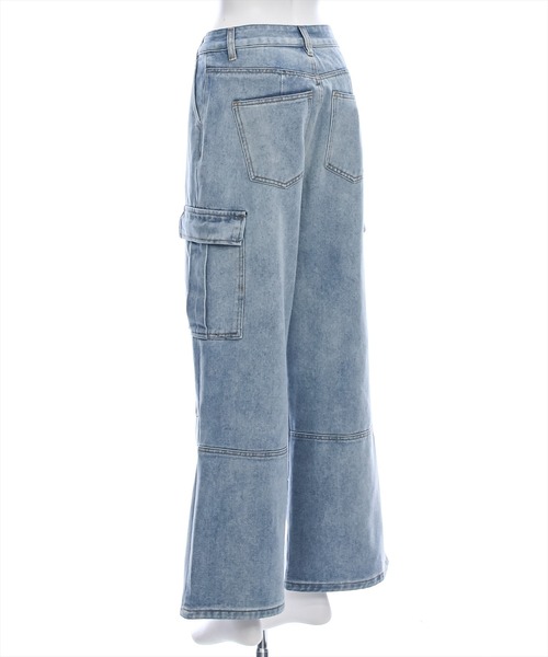 デニム・ジーパン Moschino FW23 FLARE PANT (03108236_1208) Moschino FW23 FLARE PANT (03108236_1208) (Moschino/デニム