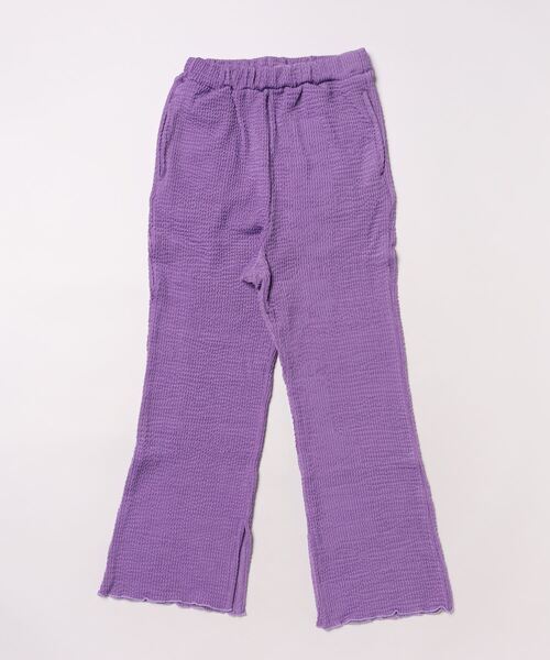 Ocean&Ground(オーシャン&グラウンド)の「スリットフレアパンツ(その他パンツ・キッズ・ブラック/パープル/ブラウン・80/90/95/100/110/120/130/140)」の1枚目の写真