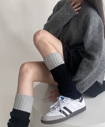 Miniministore | レッグウォーマー 配色靴下 レディース(ソックス/靴下)