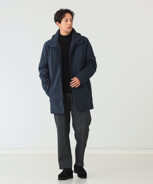 【セール】片畦 モックネック ニット 24AW（ニット/セーター）｜B:MING by BEAMS（ビーミングバイビームス）
