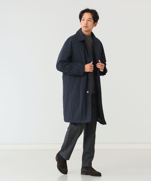 【セール】片畦 モックネック ニット 24AW（ニット/セーター）｜B:MING by BEAMS（ビーミングバイビームス）