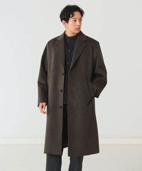 【セール】片畦 モックネック ニット 24AW（ニット/セーター）｜B:MING by BEAMS（ビーミングバイビームス）