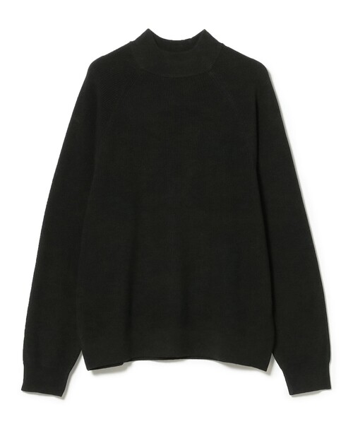 【セール】片畦 モックネック ニット 24AW（ニット/セーター）｜B:MING by BEAMS（ビーミングバイビームス）