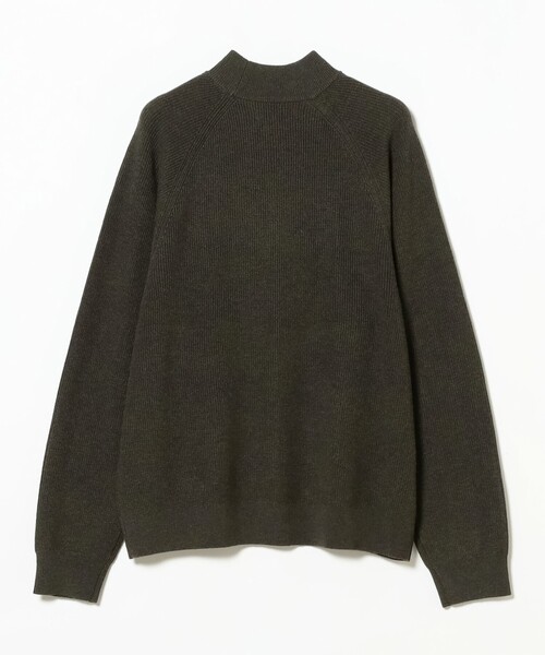 【セール】片畦 モックネック ニット 24AW（ニット/セーター）｜B:MING by BEAMS（ビーミングバイビームス）