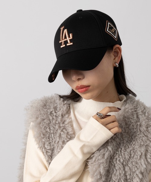 MLB ダイヤモンド ストラクチャー ボールキャップ NY (Gold) MLB Unisex Diamond Structured Ball Cap NY Yankees Gold