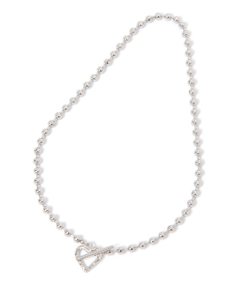 BAYFLOW（ベイフロー）の「ハートマンテルネックレス（ネックレス・レディース・シルバー/ゴールド・FREE）」の3枚目の写真