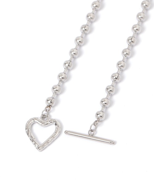 BAYFLOW（ベイフロー）の「ハートマンテルネックレス（ネックレス・レディース・シルバー/ゴールド・FREE）」の4枚目の写真