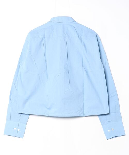 REPLAY（リプレイ）の「コットンポプリンドローストリングシャツ（シャツ/ブラウス・レディース・ライトブルー・X-SMALL/MEDIUM）」の2枚目の写真