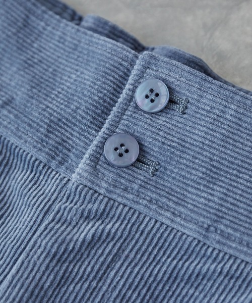 VIS（ビス）の「細コーデュロイワイドパンツ（スラックス・レディース・ベージュ系その他/ブルー系その他4・S/M）」の13枚目の写真