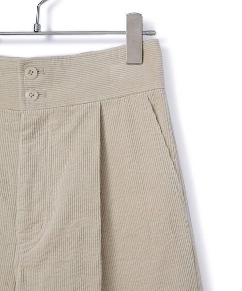 VIS（ビス）の「細コーデュロイワイドパンツ（スラックス・レディース・ベージュ系その他/ブルー系その他4・S/M）」の19枚目の写真