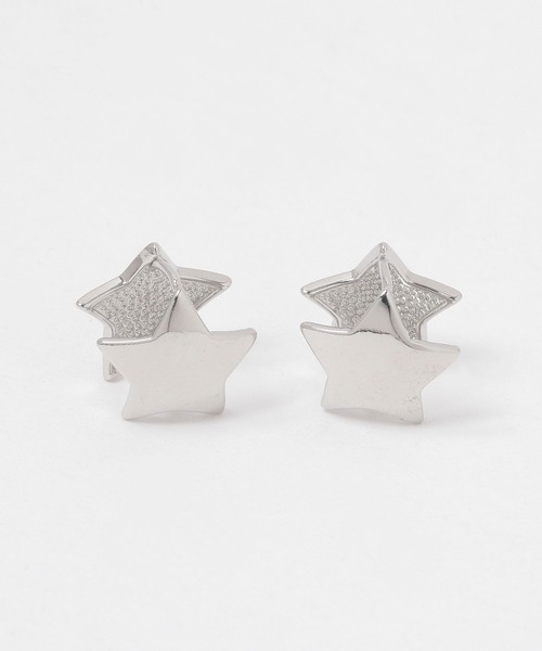 FOREVER 21(フォーエバー トゥエンティーワン)の「スターピアス(ピアス(両耳用)・レディース・シルバー/ゴールド・FREE)」の2枚目の写真