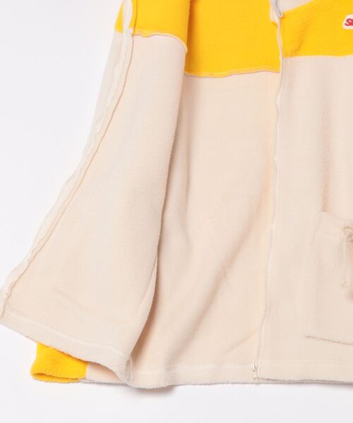 Mayree（メイリー）の「【Mayree】モコモコ ボア ジャケット（ブルゾン・レディース・グレー/ピンク/イエロー・FREE）」の10枚目の写真