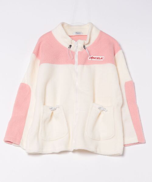 Mayree（メイリー）の「【Mayree】モコモコ ボア ジャケット（ブルゾン・レディース・グレー/ピンク/イエロー・FREE）」の13枚目の写真