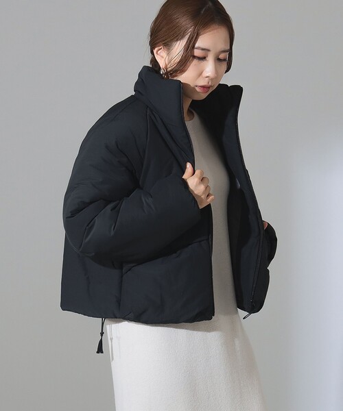 Demi-Luxe BEAMS(デミルクス ビームス)の「3WAY ベスト付き 中綿ブルゾン(ブルゾン・レディース・ブラック/オフホワイト・38/36)」の22枚目の写真