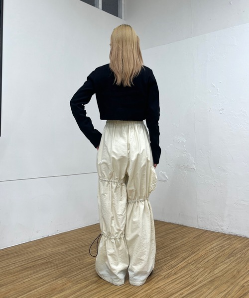 WHO'S WHO gallery（フーズフーギャラリー）の「スラックス（スラックス・レディース・ブラック・FREE）」の5枚目の写真