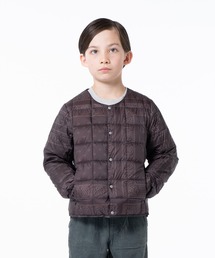 TAION（タイオン）の「【TAION(タイオン)】〈キッズ〉ベーシック クルーネックボタン インナーダウンジャケット（ダウンジャケット/コート）」