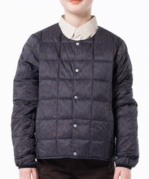 TAION（タイオン）の「【TAION(タイオン)】〈キッズ〉ベーシック クルーネックボタン インナーダウンジャケット（ダウンジャケット/コート）」