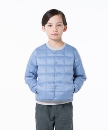 TAION（タイオン）の「【TAION(タイオン)】〈キッズ〉ベーシック クルーネックボタン インナーダウンジャケット（ダウンジャケット/コート）」