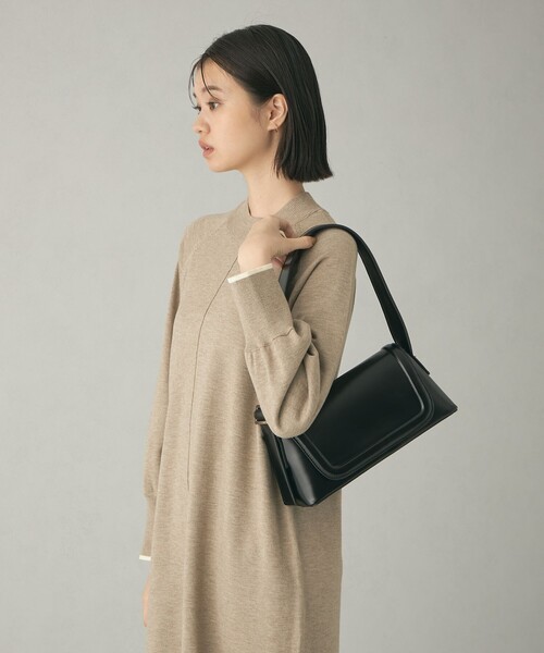 EMMEL REFINES（エメルリファインズ）の「＜EMMEL REFINES＞EM フラップ ショルダーバッグ（ショルダーバッグ・レディース・ダークブラウン/レッド/ブラック・FREE）」の5枚目の写真