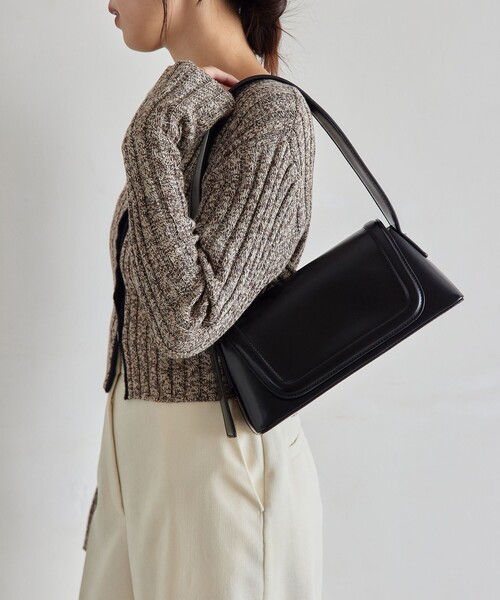 EMMEL REFINES（エメルリファインズ）の「＜EMMEL REFINES＞EM フラップ ショルダーバッグ（ショルダーバッグ・レディース・ダークブラウン/レッド/ブラック・FREE）」の6枚目の写真