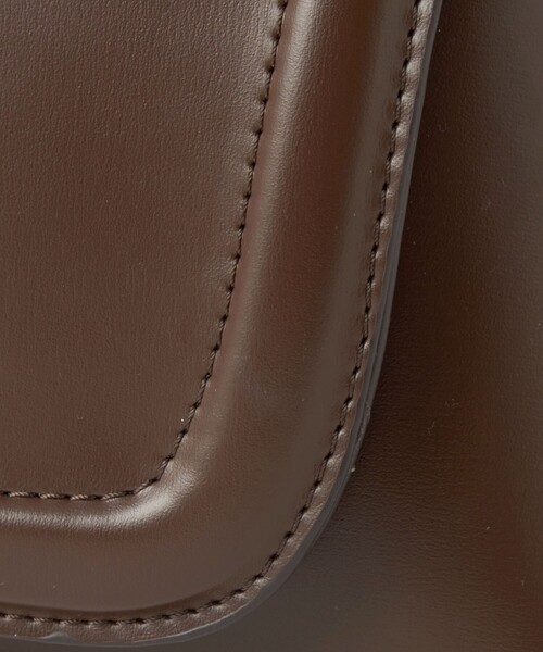 EMMEL REFINES（エメルリファインズ）の「＜EMMEL REFINES＞EM フラップ ショルダーバッグ（ショルダーバッグ・レディース・ダークブラウン/レッド/ブラック・FREE）」の16枚目の写真