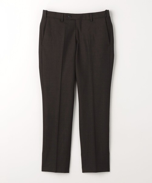 green label relaxing（グリーンレーベルリラクシング）の「A+ TWPU バーズアイ スリム スラックス -ウォッシャブル・ストレッチ・防シワ・アジャスター-（スーツパンツ・メンズ・ネイビー/ダークグレー/ダークブラウン・XL/M/L/XXL/XS/S）」の17枚目の写真