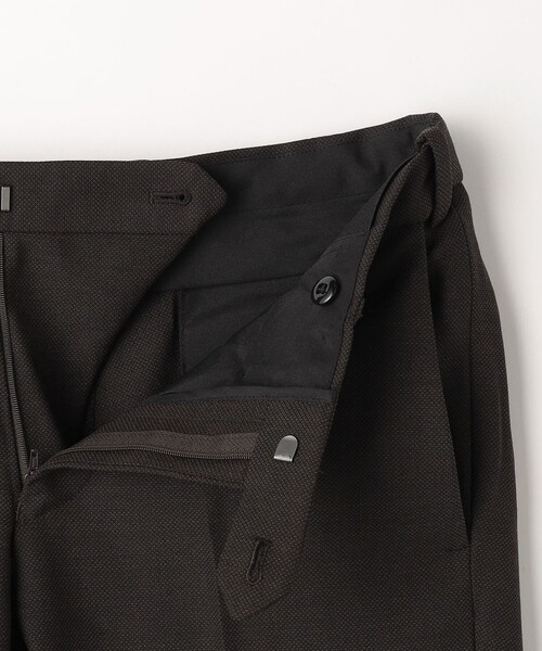 green label relaxing（グリーンレーベルリラクシング）の「A+ TWPU バーズアイ スリム スラックス -ウォッシャブル・ストレッチ・防シワ・アジャスター-（スーツパンツ・メンズ・ネイビー/ダークグレー/ダークブラウン・XL/M/L/XXL/XS/S）」の20枚目の写真