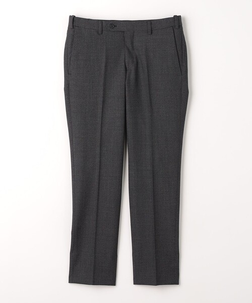 green label relaxing（グリーンレーベルリラクシング）の「A+ TWPU バーズアイ スリム スラックス -ウォッシャブル・ストレッチ・防シワ・アジャスター-（スーツパンツ・メンズ・ネイビー/ダークグレー/ダークブラウン・XL/M/L/XXL/XS/S）」の22枚目の写真