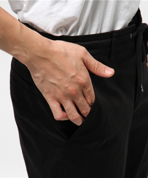 WEGO（ウィゴー）の「WEGO/ストレッチツイルジョガーパンツ（その他パンツ・メンズ・ベージュ/ブラック・LARGE/MEDIUM）」の10枚目の写真