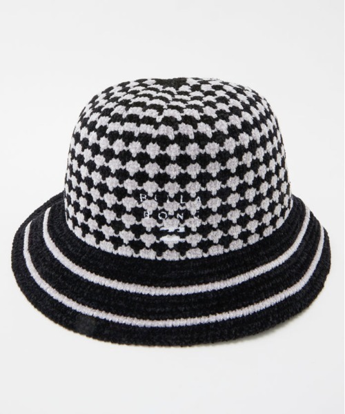 BILLABONG(ビラボン)の「BILLABONG/ビラボン ハット BLOCK CHECK CHENILLE BE014-907(ハット・メンズ・ライトブルー/ブラウン/ブラック・FREE)」の2枚目の写真