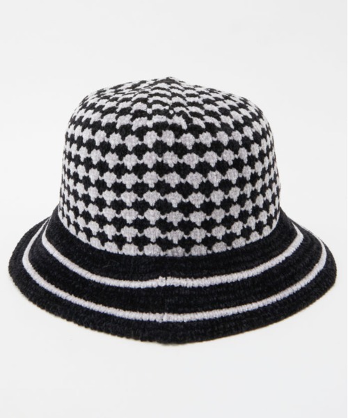 BILLABONG(ビラボン)の「BILLABONG/ビラボン ハット BLOCK CHECK CHENILLE BE014-907(ハット・メンズ・ライトブルー/ブラウン/ブラック・FREE)」の6枚目の写真
