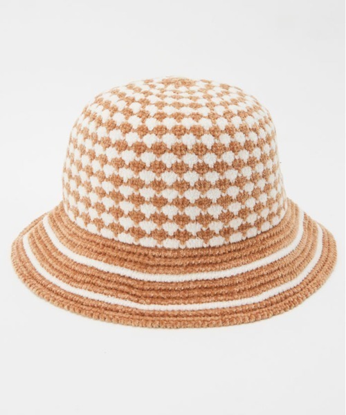 BILLABONG(ビラボン)の「BILLABONG/ビラボン ハット BLOCK CHECK CHENILLE BE014-907(ハット・メンズ・ライトブルー/ブラウン/ブラック・FREE)」の14枚目の写真