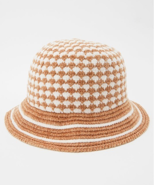 BILLABONG(ビラボン)の「BILLABONG/ビラボン ハット BLOCK CHECK CHENILLE BE014-907(ハット・メンズ・ライトブルー/ブラウン/ブラック・FREE)」の15枚目の写真