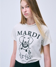 SLIM TSHIRT SWING THE TAIL DDANJI PEARL NECKLACE / スリム Tシャツ スウィング ザ テイル ダンジ パール ネックレス