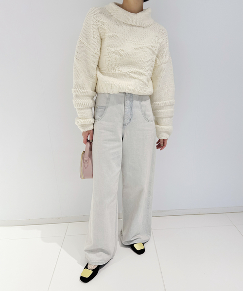 EDIT. FOR LULU(エディットフォールル)の「Loose fit jeans(デニムパンツ・レディース・サックスブルー・34/36/38)」の8枚目の写真